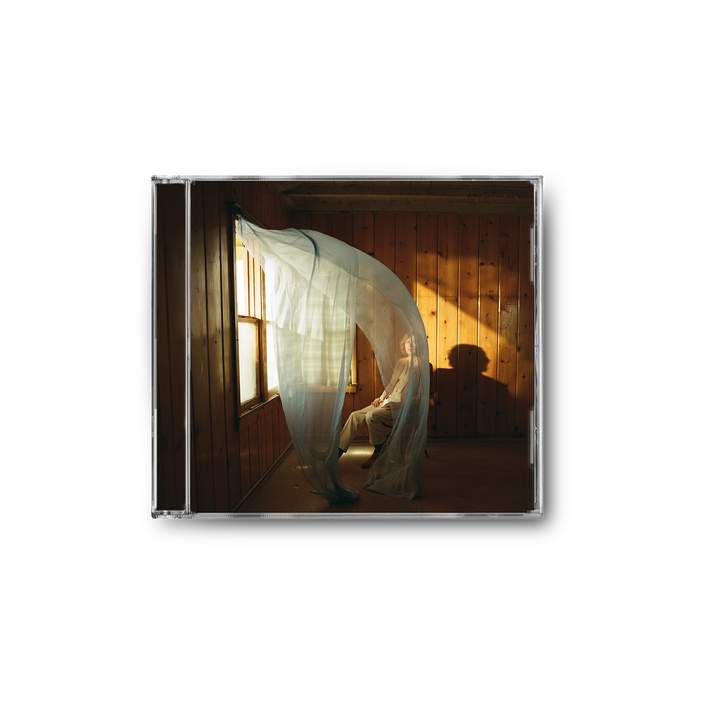 A CD of Ride Lonesome album artwork
