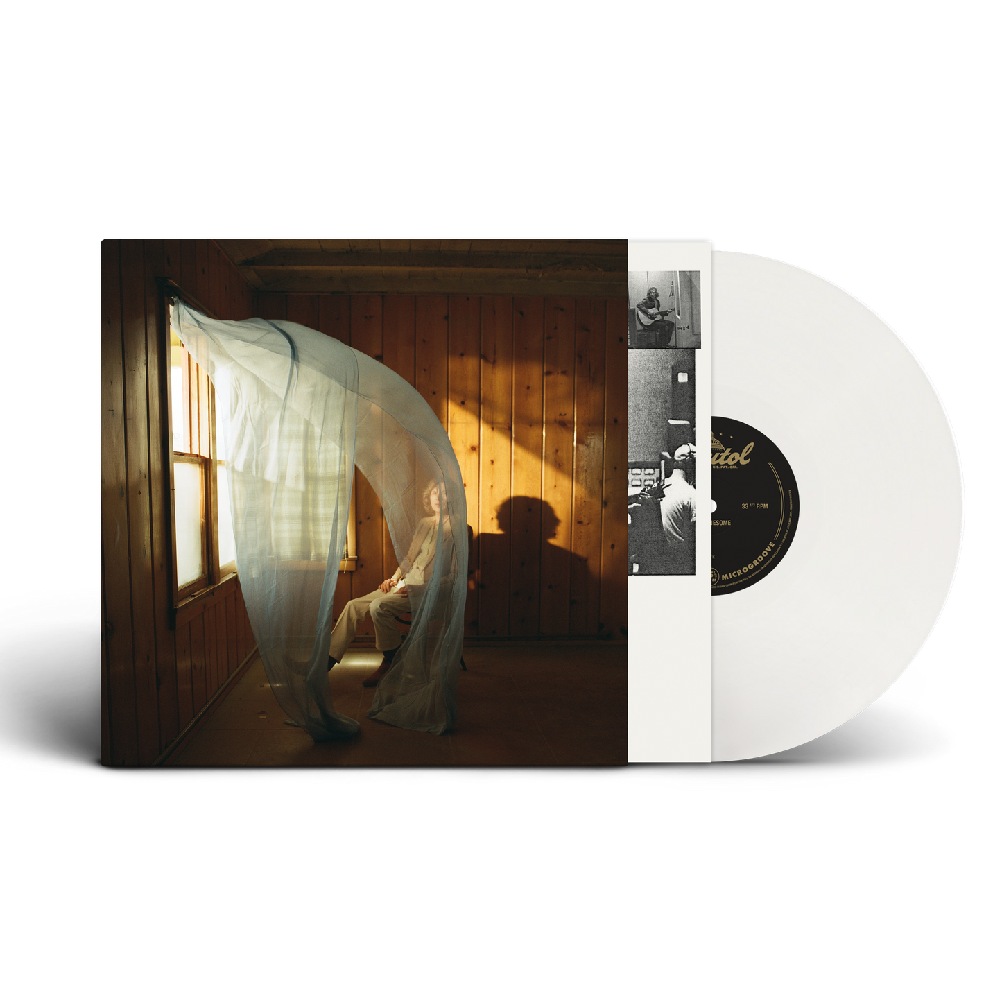 A white LP of Ride Lonesome